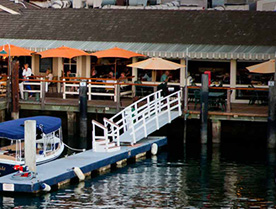 BLUEWATER GRILL | Newport Beach Electric Boats Rental | Duffy