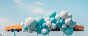 Balloon Garland Vision electric Boat Rental