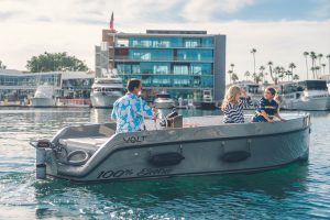 Volt 180 | Newport Beach Electric Boats Rental | Duffy | 3