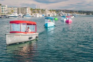 Fantail 217 | Newport Beach Electric Boats Rental | Duffy | 3