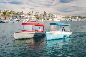 Fantail 217 | Newport Beach Electric Boats Rental | Duffy | 2