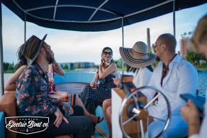 Fantail 217 | Newport Beach Electric Boats Rental | Duffy | 6