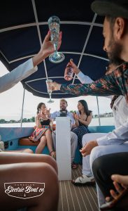 Fantail 217 | Newport Beach Electric Boats Rental | Duffy | 5
