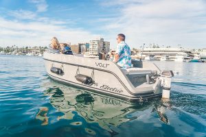 Volt 180 | Newport Beach Electric Boats Rental | Duffy | 4