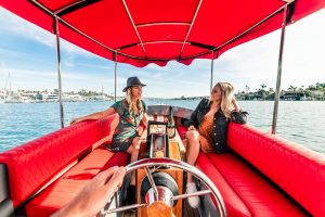 Fantail 217 | Newport Beach Electric Boats Rental | Duffy | 4