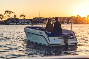 Vision Electric Boat Rental Romantic Dinner