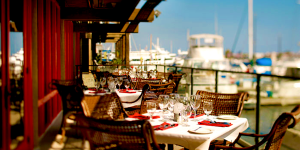 Rusty Pelican Restaurant Lido Marina Village