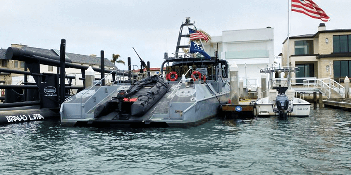 Palmer Luckey's Army Boat