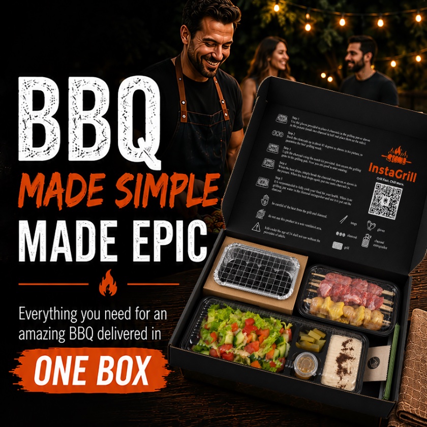 InstaGrill Box, Mediterranean BBQ kit